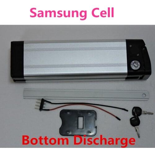 48V Silver fish 13AH 15AH 16ah 18AH 21AH Bottom discharge electric dirt bike battery Fat Tire 3 Wheel Electric Bicycle Battery