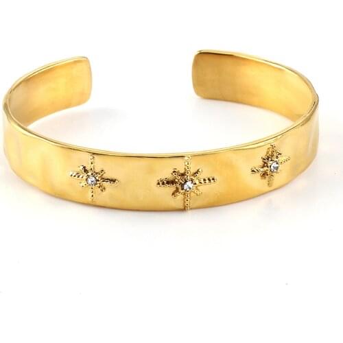 Accesories For Men Women Bracelets Gold 316L Stainless Steel Open Cuff Bangles Bracelet Fashion Jewelry Gift Factory Wholesale