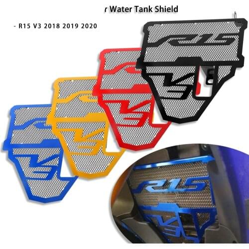 For YAMAHA R15 V3 2018 2019 2020 Motorcycle Radiator Guard Aluminum Radiator Protector Cover Water Tank Shield Accessories R15