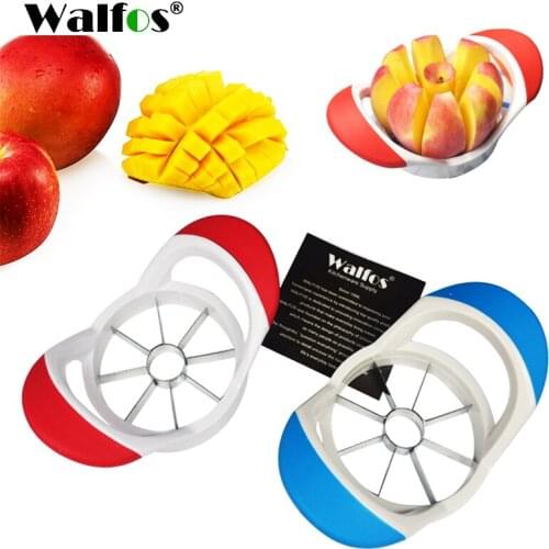 WALFOS brand food grade Multi-function Fruit Vegetable Tools Onion Cutter Apple Peeler Slicer Stainless Steel Kitchen Tools