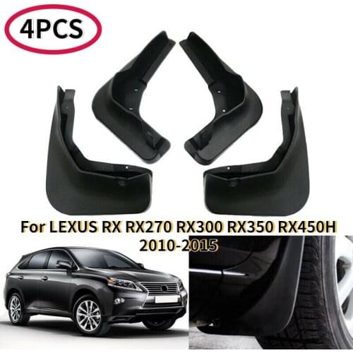 For LEXUS RX RX270 RX300 RX350 RX450H 2010-2015 Car Mud Flaps Splash Guards Mudflaps Mudguards Accessories Front Rear PT76948100