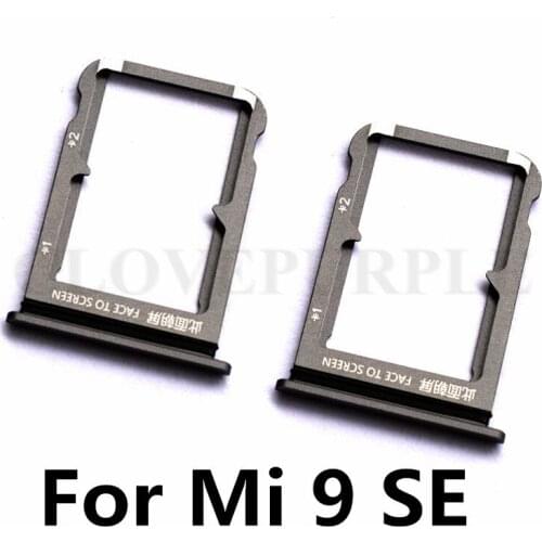 SIM Card Tray Holder For Xiaomi 9 SE Micro SD Card Holder Slot Adapter for Mi 9SE Mi9SE