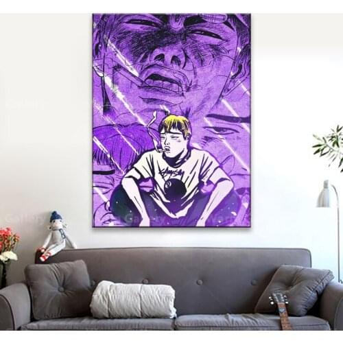 Eikichi Onizuka GTO Anime Home Decor Canvas Posters and Prints Decoration Wall Art Pictures Living Room Painting