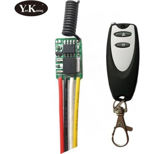 Power Saving Mini Remote Switch 3.6v3.7v4.2v5v6v7.4v9v12v Wide Working Voltage 0.1-0.6ma Low Standby Current Wireless Switch 433
