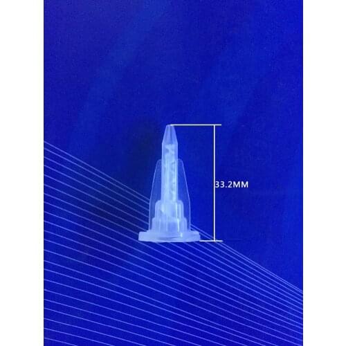 TZ-A307 static mixing tube needle AB glue nozzle mixing head mixer plastic spiral tube adhensive dispensing nozzle