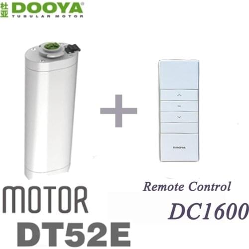 Hot Sale Original Dooya 45W Electric Curtain Motor DT52E With Remote Controller For Smart Home
