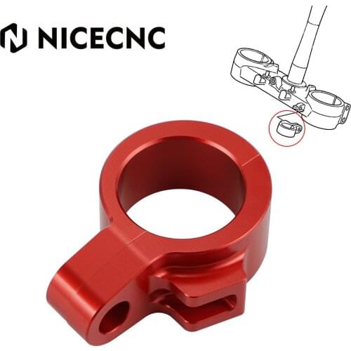 Motorcycle Front Brake Cable Hose Guide For Honda CR 125R 250R 500R 80R 85R CRF 150R 250R 250X 450R 450X XR 45468-KS7-830