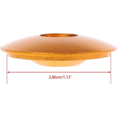 New Bicycle Headset Cap 28.6mm Dustproof Top MTB Bike Stem Cover Aluminum Alloy XXUF