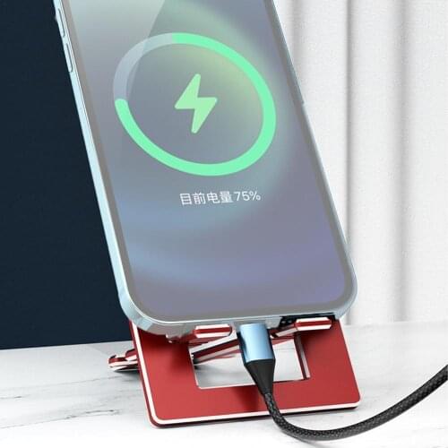 NEW Tablet Holder Folding Desktop Support Mobile Phone Stand Ultra-thin Mini Metal Portable Adjustable Bracket