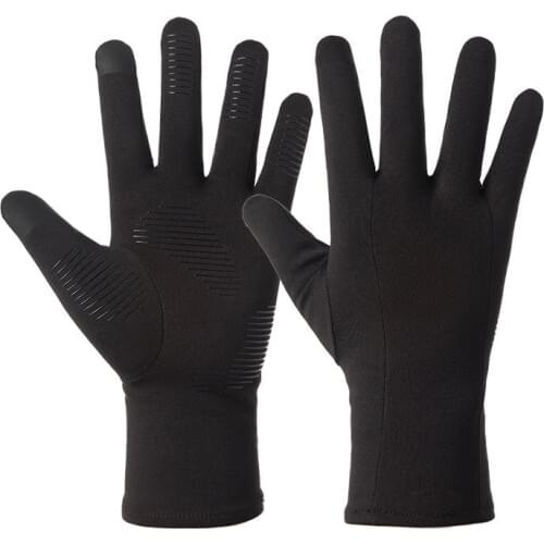 Men Women Outdoor Sports Fitness Non-slip Cycling Gloves Warm Touch Screen Non-slip Ski Gloves J18