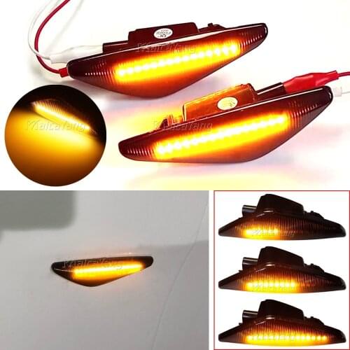 LED Turn Signal Dynamic Blinker Indicator Sequential Side Mirror Marker Light For BMW X6 E71 E72 X5 E70 X3 F25