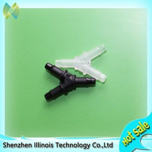 Fai6 Y Three way ink tube connectors printer parts for 6x4mm ink tube use