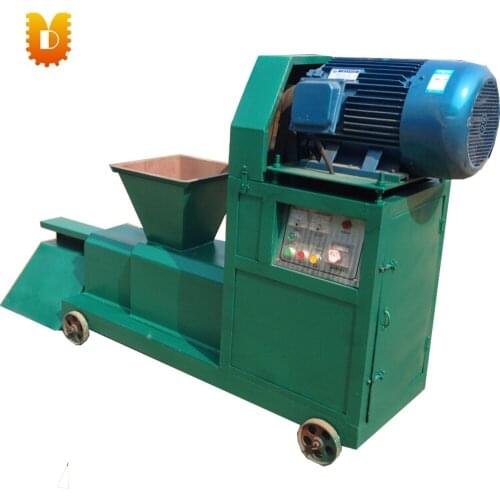 UDB-4 dry rice husk briquette making machine maize stalk bar making machine