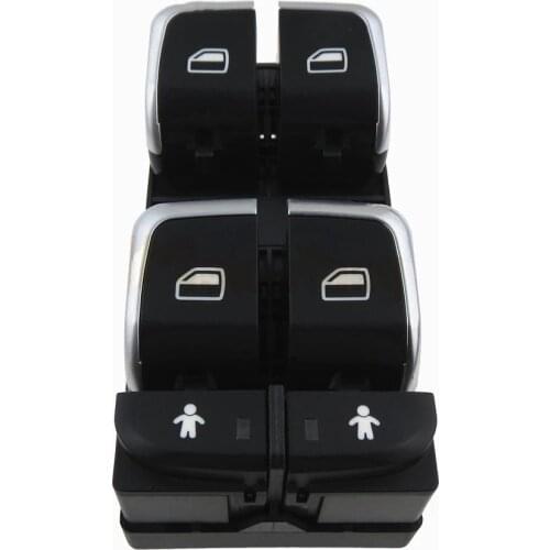 Driver Side Electric Power Master Window Switch For Audi A6 C7 A6 Allroad A6 Avant A7 Q3 2011 2012 2013 2014 - 4G0959851