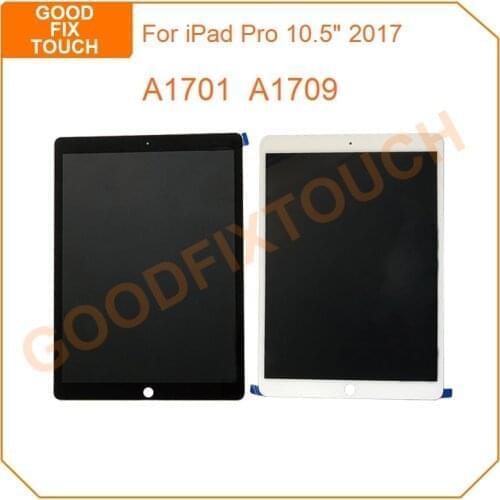10pcs AAA+ LCD For iPad Pro 10.5 2017 A1701 A1709 LCD Display Touch Screen Digitizer Assembly Repair Par For iPad Pro 2017 10.5