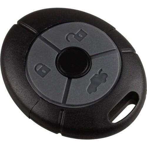 3 Rubber Button Remote Key Case Fob for MG Rover 25 35 ZS ZR ZT