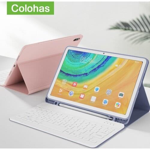 Bluetooth-compatible Keyboard Case Cover Tablet Keypad For Huawei Matepad 10.4 Matepad Pro 10.8 Wireless Tablet Keyboard