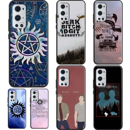 Supernatural TV Series For OPPO Realme 6 7 8 Pro Q3 GT Neo C3 C11 C21 Case For OnePlus 9 Pro 7 8 Pro 8T 9R Nord