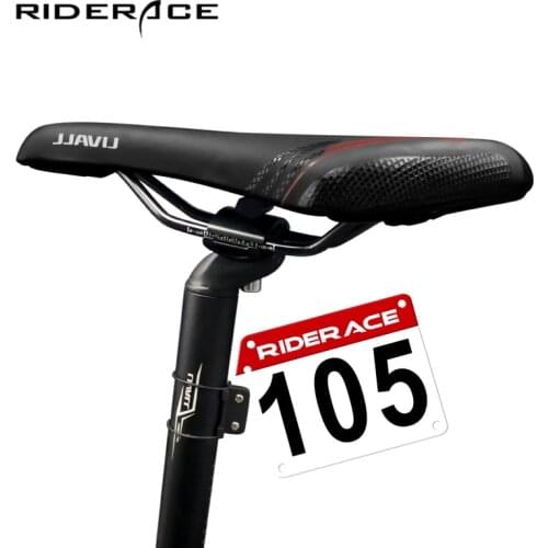 MTB Bike Triathlon Racing Number Plate Mount Holder For Road Bicycle Cycling Rear License Number Seatpost Racing Cards Bracket