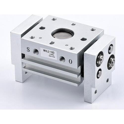 Bore 10/16/20/25/32/40mm MHL2 series guided pneumatic standard air cylinder