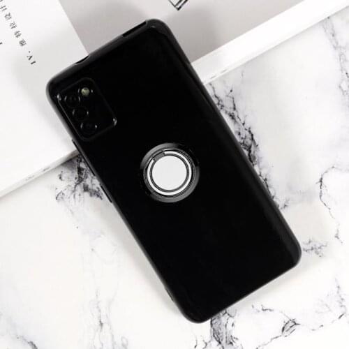 For Cubot Note 7 NOTE7 Back Ring Holder Bracket Phone Case Cover Phone TPU Soft Silicone Cases for Cubot J8 5.5"