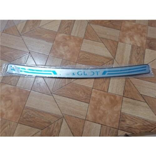 For Peugeot 308 2012-2015 stainless steel Trunk threshold Shield Scratch protection car accessories