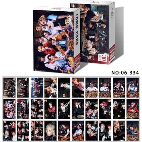 30/54pcs/set Kpop stray kids Lomo cards New Photo album GO LIVE HD high quality Photocards K-pop stray kids cards new arrivals