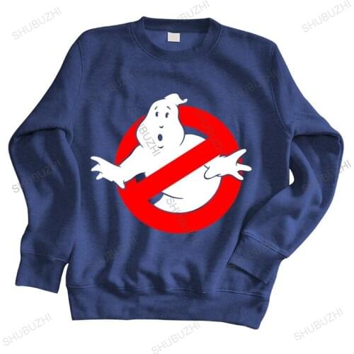 Men streetwear sweatshirt Ghostbusters Movie Cotton hoodies Mens long sleeve brand hoodie drop shipping