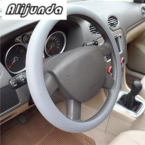 Soft Silicone Steering Wheel Cover Shell Skidproof Odorless Eco Friendly for Chevrolet Cruze TRAX Aveo Lova Sail EPICA Captiva M