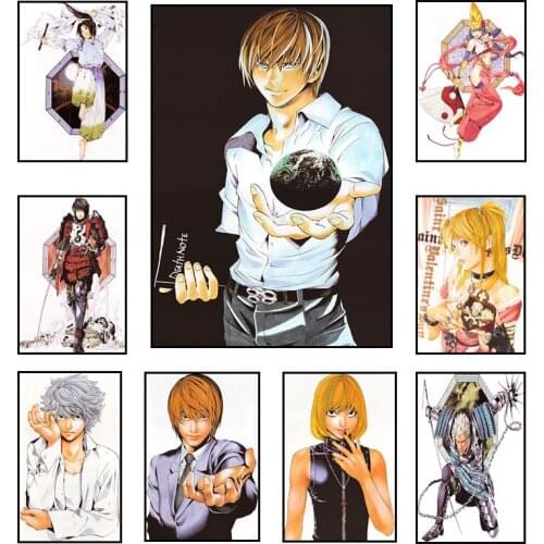 Japanese Animation DEATH NOTE Posters And Prints Anime Figure HD Canvas Painting Wall Art Pictures Living Room Home Decoration