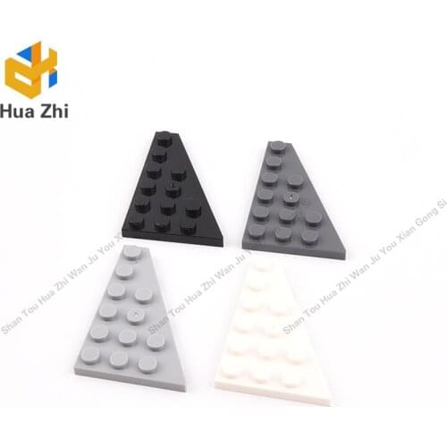 "Building Blocks Parts 48205 10PCS Wedge Plate 6 x 4 Right LEGOING MOCS Education"