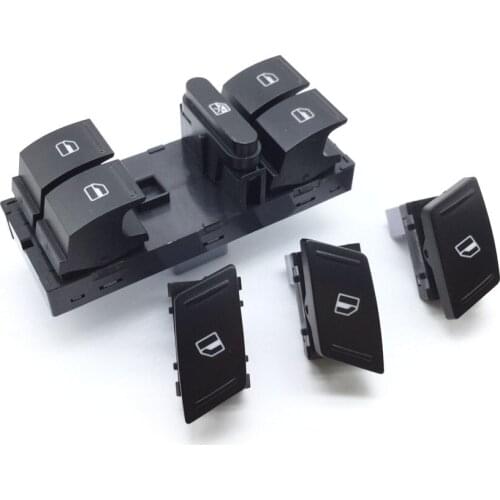 For SKODA Octavia MK2 II 1Z Yeti Right Driver Master Single Electric Power Window Switch Button 1Z0959858B,1Z0959855,1Z0959856