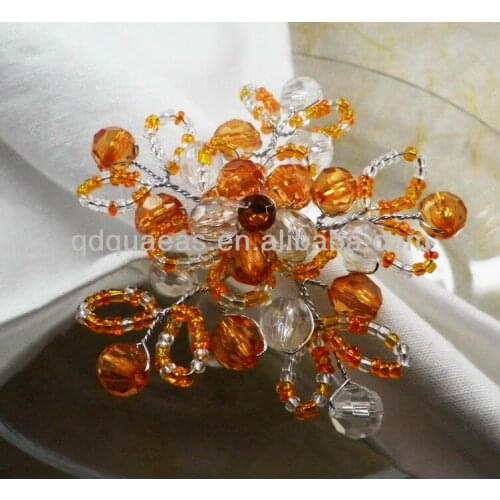 Aliexpress sold beaded wedding napkin ring