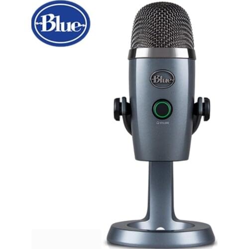 Blue Yeti Nano Professional Condenser Wireless Microphone Recording Streaming Gaming Computer Laptop
