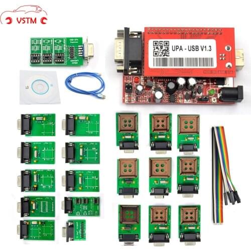 UPA-USB V1.3 Main Unit ECU Chip Tunning UPA USB with 1.3 eeprom adapter ECU programmer