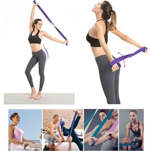Belt Strap Gym Equipment Waist Leg Exercise Adjustable Fitness Yoga Sport Multi Colors