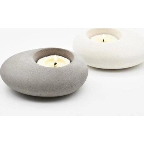 Candle Making Silicone Mold DIY Handmade Flower Pot Concrete Mold Home Decoration Candlestick Candle Silicone Mold