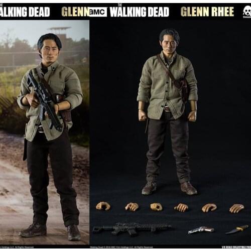 ThreeZero 3Z0038 1/6 The Walking Dead and The Walking Dead Glen Li Renji Glen 12-inch Movable Man Idol In stock