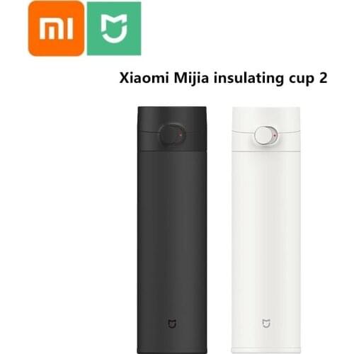 Xiaomi Mijia Thermos Cups Stainless Steel Vacuum 480ml Flask Water Portable Vacuum Bottle Single Hand Pop-up Cap Water Thermos