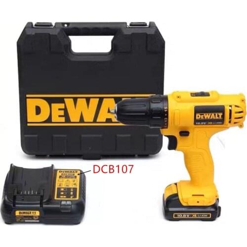220-240V DCD701 10.8V replace for Dewalt DCD700 DCD710 DCD710S2 3/8' Drill/driver with 1 battery and charger