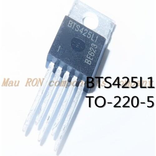 5PCS/LOT Spot BTS425L1 TO-220-5L Intelligent Switch Power Supply Quality Guarantee