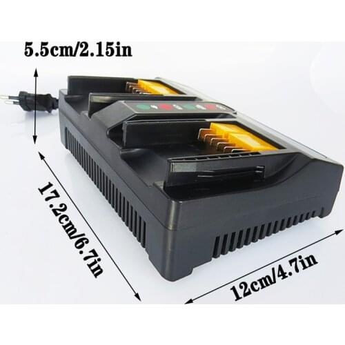 Fast Charger for Worx WA3875 WA3742 Replacement 20V 18V Li-ion battery 1 Hour 2.0A 3.0A charger for Worx WA3520 WA3525 WA3578