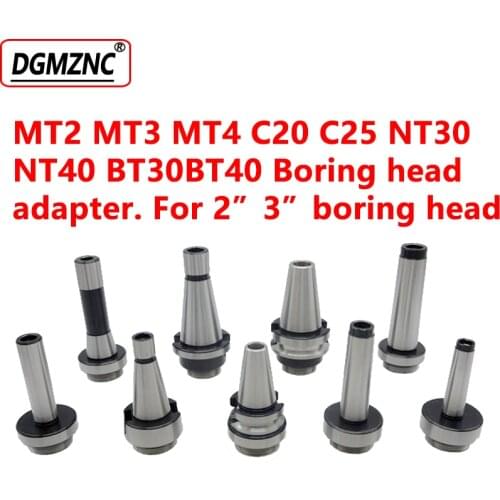 MT2 MT3 MT4 C20 C25 NT30 NT40 F1 1-1-1/2-18UNF boring head adapter holder for Roughing boring head