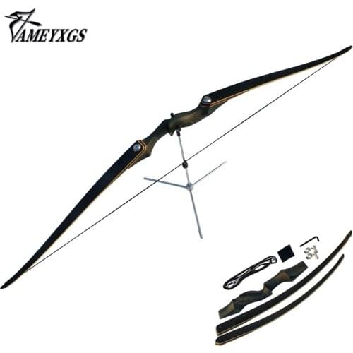 30-60lbs Archery Hunting Recurve Bow Takedown Bow 60Inch Left Hand Right Hand Customization Shooting Outdoor Sports