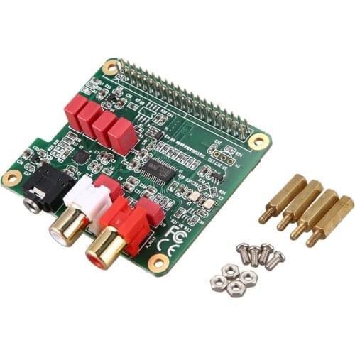 PCM5122 for Raspberry Pi HiFi DAC HAT HiFi DAC Audio Card Expansion Board for Raspberry Pi 4 3 B+ Pi Zero W