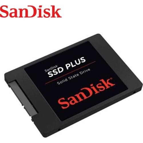 Sandisk SSD Plus Internal Solid State Hard Drive Disk SATA III 2.5" 1TB 480GB 240GB 120GB Laptop Notebook Solid State Disk SSD