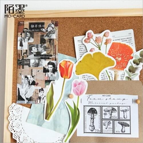 30pcs Postcard Plant Collection Series Creative and Simple Gift Message thank you cardchrismas
