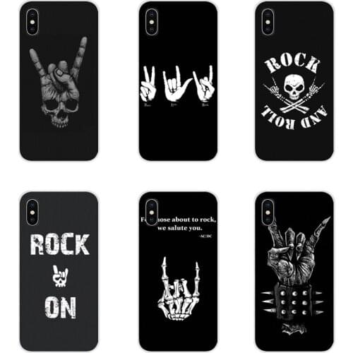 Accessories Phone Cases Covers Rock roll skull For Samsung Galaxy A3 A5 A7 A9 A8 Star A6 Plus 2018 2015 2016 2017