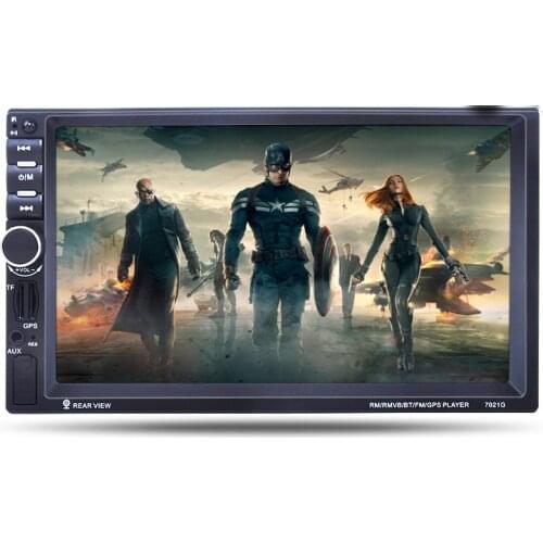 7 inch Car MP5 player GPS navigation car Built in Bluetooth MP5 reversing image U disk SD FM Radio T