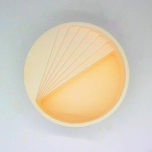 C1191 Trapezoidal aromatherapy plaster mould mousse ice cream mold cement silicone mould baking tools